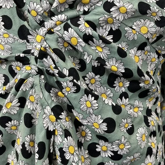 SANDRO NWOT FLORAL POLKA DOT DRESS - Picture 7 of 14